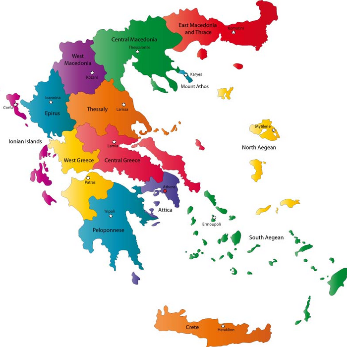 Dance Costumes oF Greece By Region