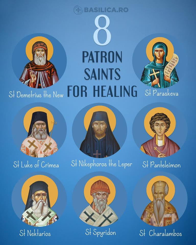 Orthodox Healing Saints