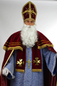 Christmas Burgundy Saint Nicholas Costume - Adult Male