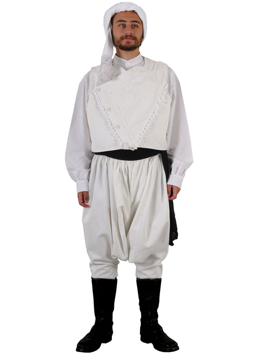 Lemnos Kehagias White Shirt Man Costume