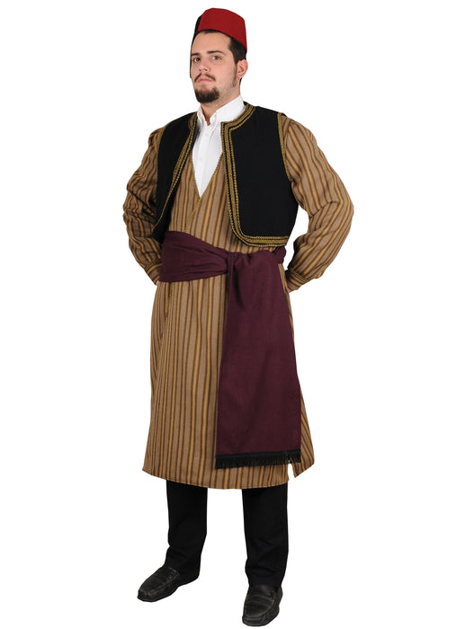 Traditional Costume Kastoria With Macedonia Man