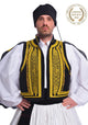Gold And Black Embroidered Evzone Man Costume