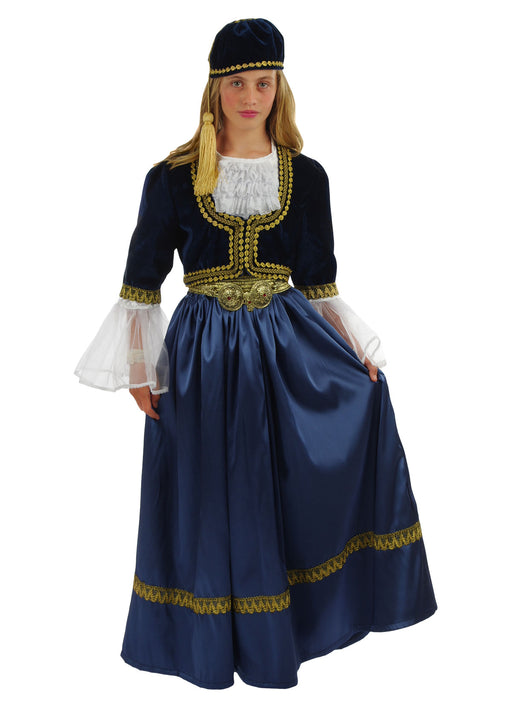 Amalia Girl Blue Costume