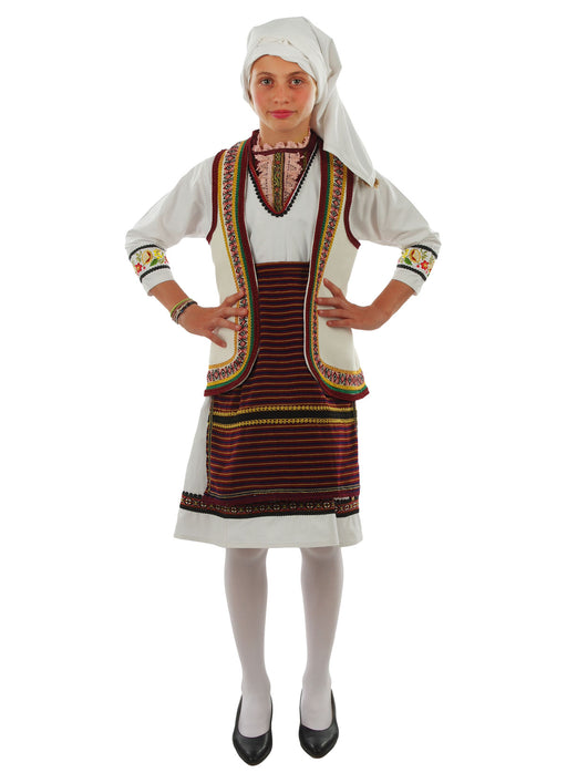 Greek Florina Girl Costume