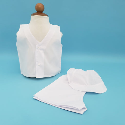 3 Piece - Lathopana Boy's Undergarment - Giorgos Style (sizing up to 24 months)
