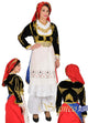 Crete Embroidered Woman Costume. - TROUSERS