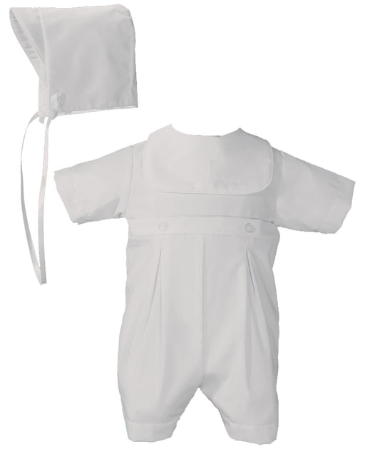 Polycotton Romper with Screened Cross