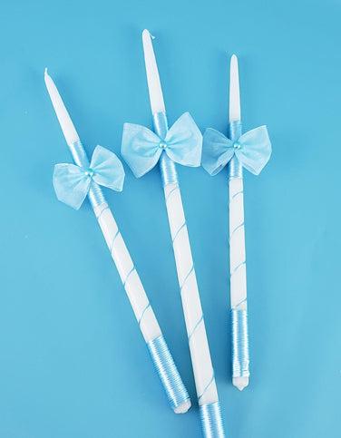 Baptism Candles Tapered
