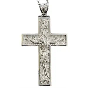 Epistithios Stavros Cross - Silver or Gold Plated