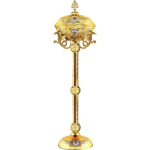 Gold-Plated Andidoron Case – Enamel & Cast