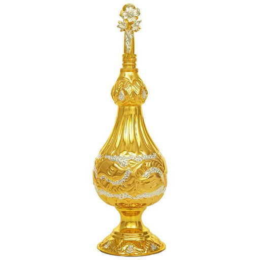 Gold & Silver Holy Water Sprinkler – Ornate Orthodox Ecclesiastical Vessel