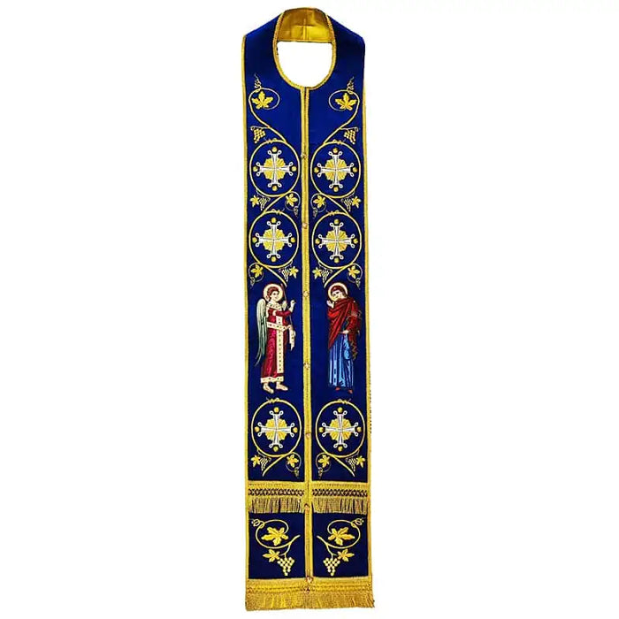 Priestly Stole - Epitrachelion – Annunciation Design
