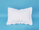 Scalloped Edge Baby Pillow - Embroidery