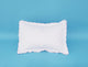 Scalloped Edge Baby Pillow - Embroidery