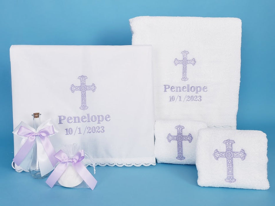 6 Piece - Sweet Girl Oil & Towel Set