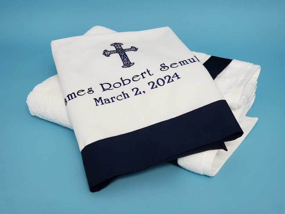 6 Piece Cherub Boy Ladopana Oil & Towel Set