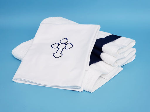 6 Piece Orthodox Cross Ladopana Oil and Towel Set