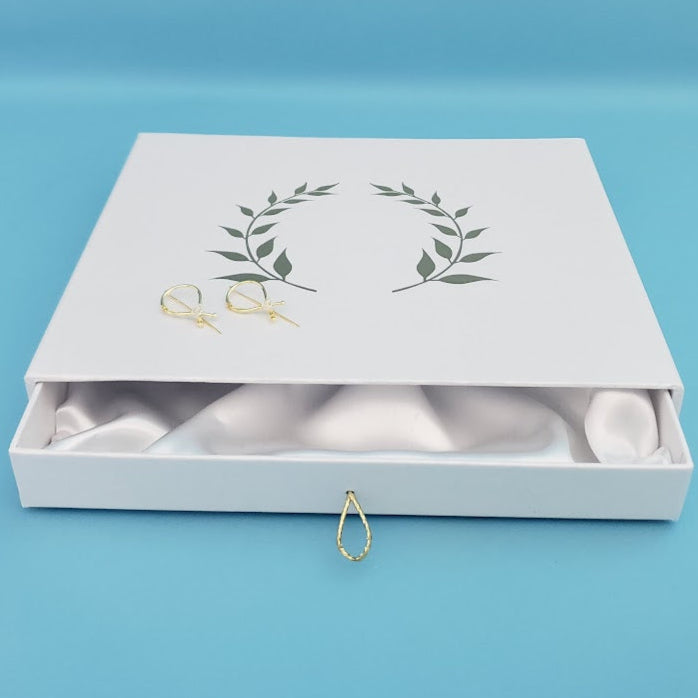 Crown Pair: Swarovski Crystal in Gold Twist Wedding Stefana