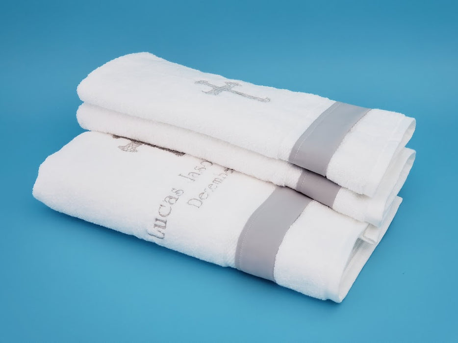 3 Piece Towel Set - Cherub Boy
