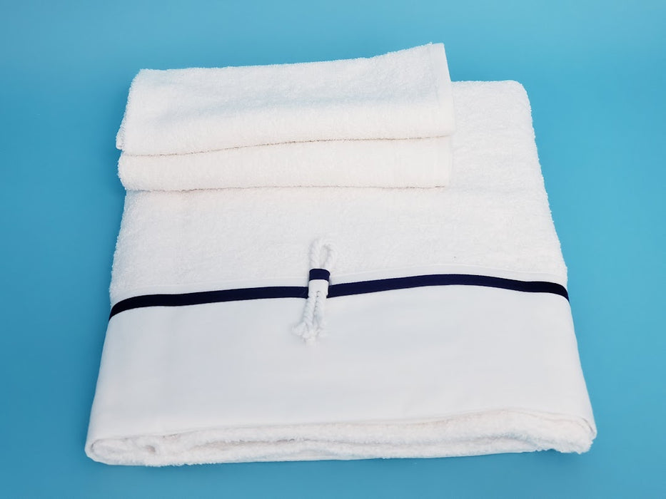 7 Piece Boy's Nautical Rope Orthodox Lathopana Oil Towel Set (3-12 month)