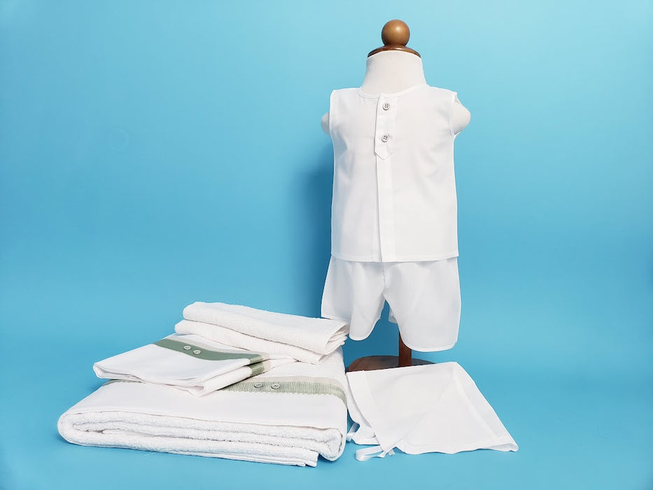 7 Piece Boy's Ionas Orthodox Lathopana Oil Towel Set