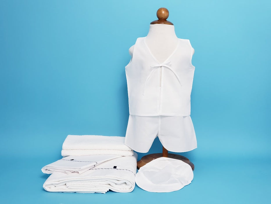 7 Piece Boy's Orthodox Lathopana Oil Towel Set -  Scout