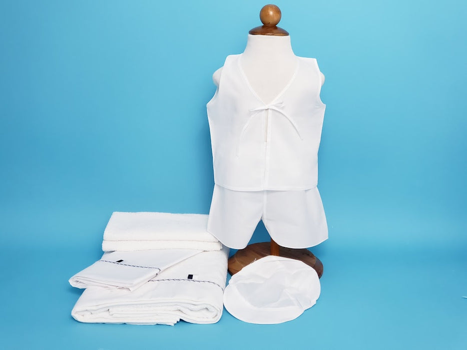 7 Piece Boy's Orthodox Lathopana Oil Towel Set -  Scout