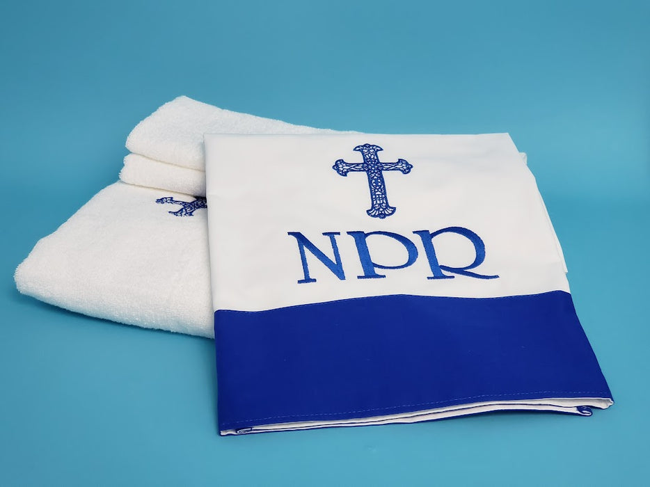 6 Piece Cherub Boy Ladopana Oil & Towel Set