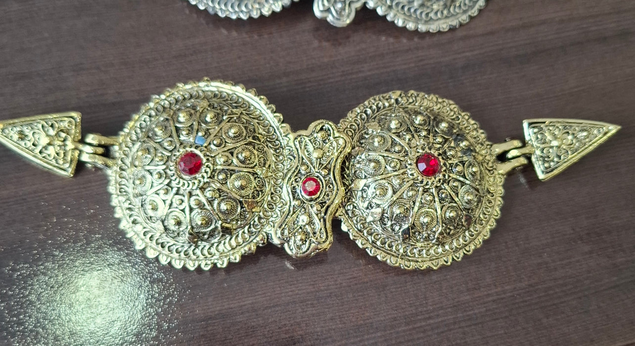 Traditional Dance Buckle - Gold