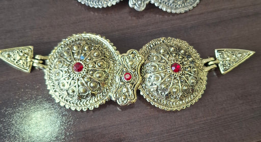 Traditional Dance Buckle - Gold
