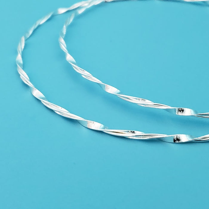 Crown Pair: Silver Twist Eternal Stefana