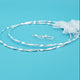 Crown Pair: Silver Twist Eternal Stefana