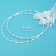 Crown Pair: Silver Twist Eternal Stefana