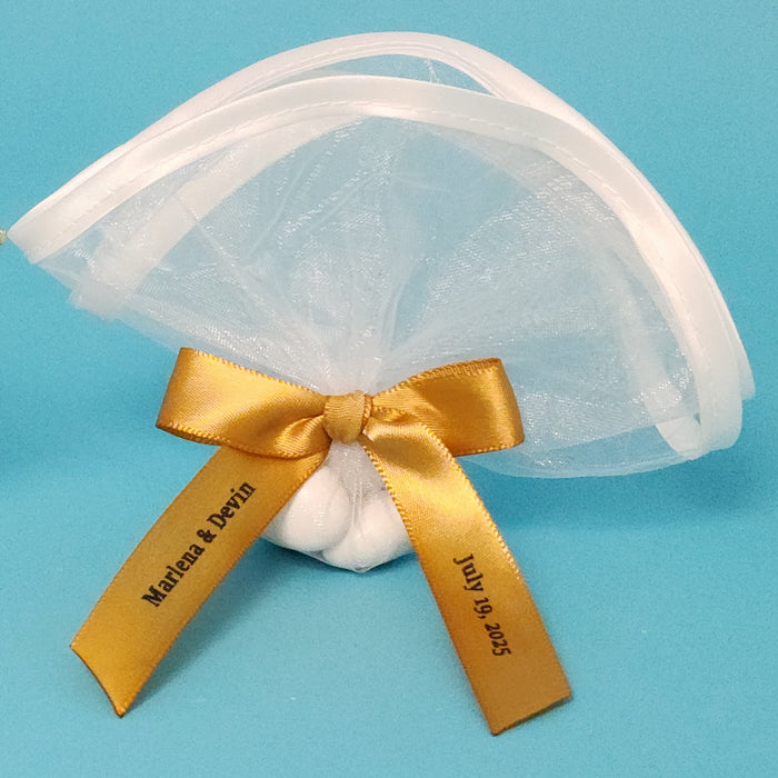 Organza w Satin Edge Favor