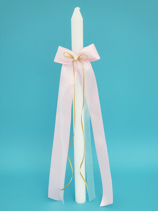 Sophia Organza Thick Stem Candle