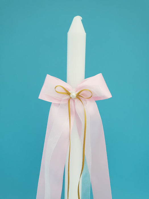 Sophia Organza Thick Stem Candle
