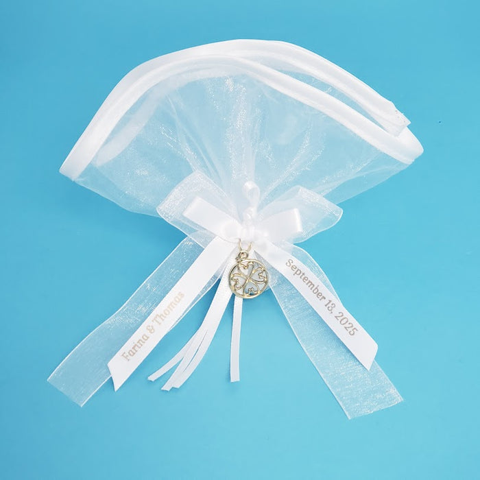Organza Satin Edge Favor - Organza and Roping