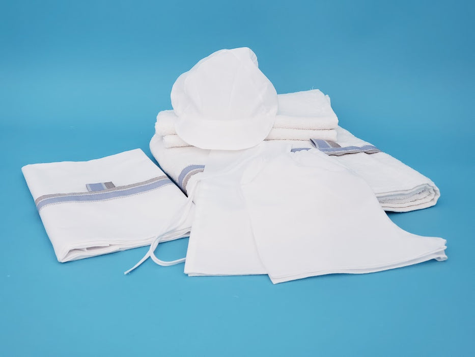 7 Piece - Boy's Adam Orthodox Lathopana Oil Towel Set