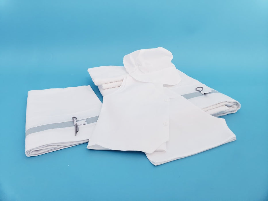 7 Piece - Boy's Christo Orthodox Lathopana Oil Towel Set