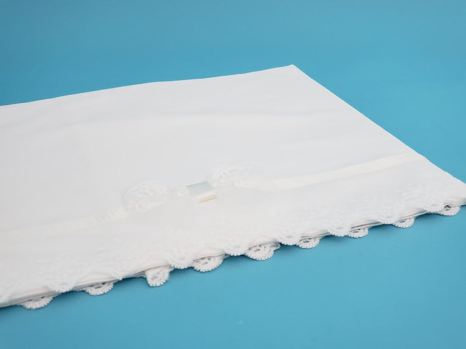 7 Piece - Anna Girl's Lathopana Lace (Size 3-12 month) - Ivory