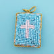 Large Beaded Cross Filakto (Various Colors)