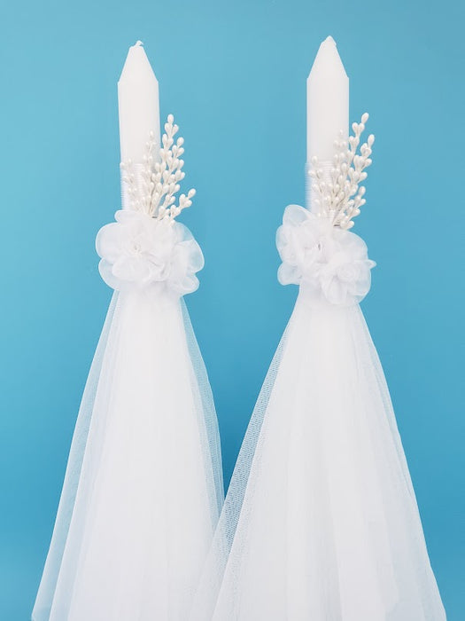 Victoria Thick Stem Candle - Set of 2