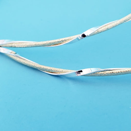 Crown Pair: Double Tone Intertwined Wedding Crowns