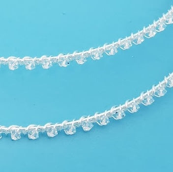 Crown Pair - Silver with Swarovski Crystals Wedding Crowns