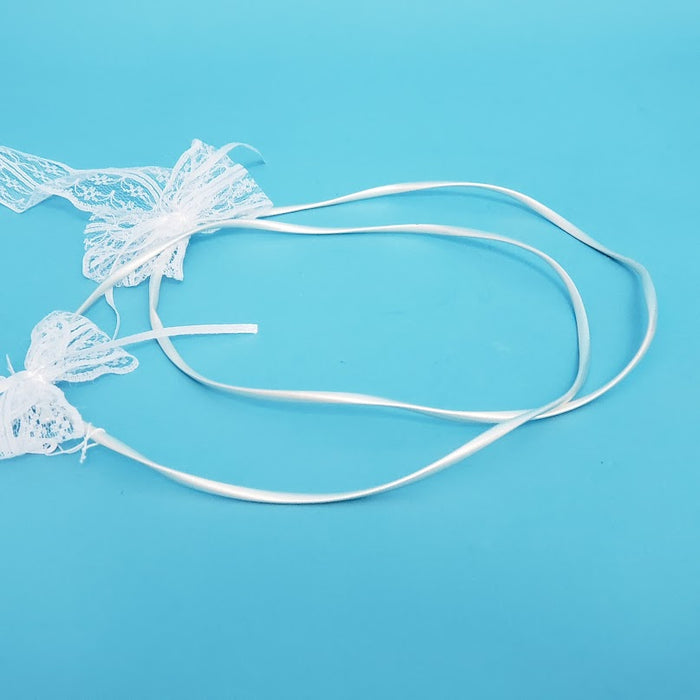 Crown Pair: Wavy Silver Orthodox Wedding Crowns