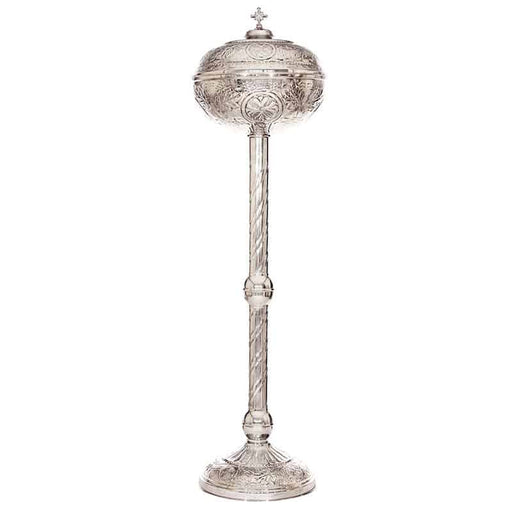 Holy Bread Basin - Aluminum Silver