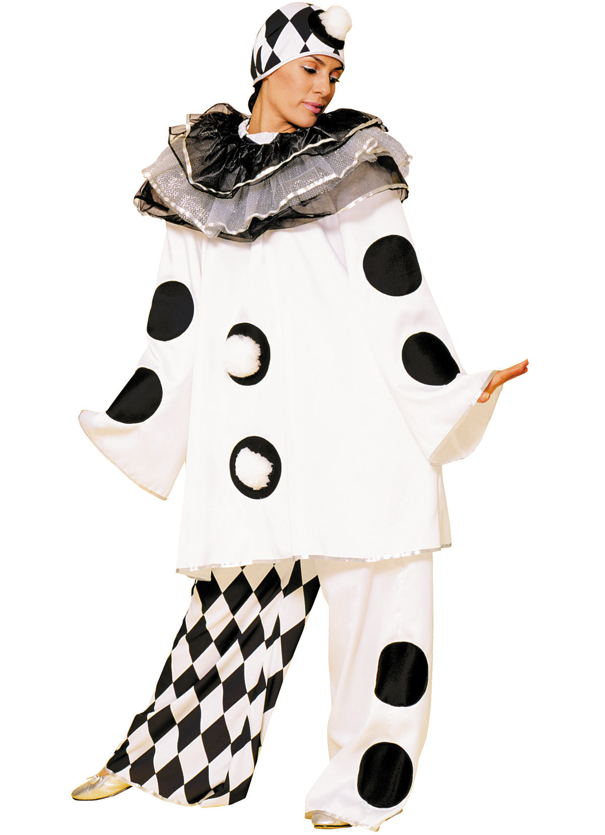 Pierrot Costume - Adult Female — Blessed Celebration