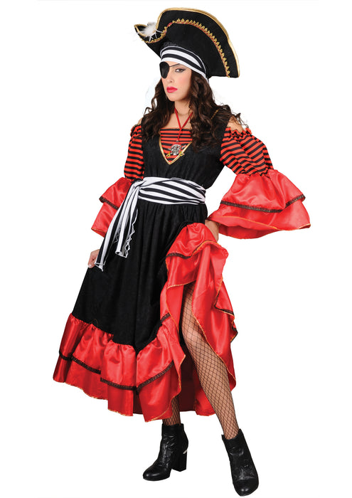 Pirate Costume - Style 1 - Adult Female