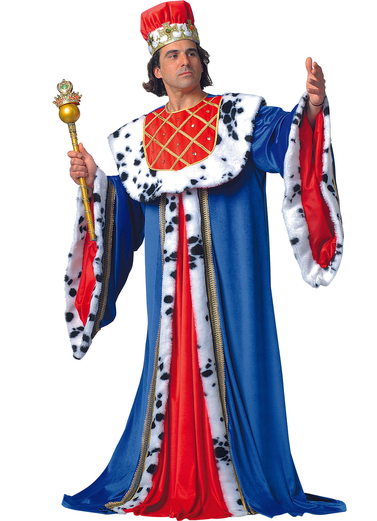 Adult Men's Warrior King Deluxe Costume main image 0