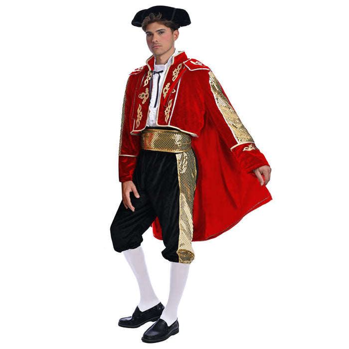 Red Velvet Matador Costume - Adult Male